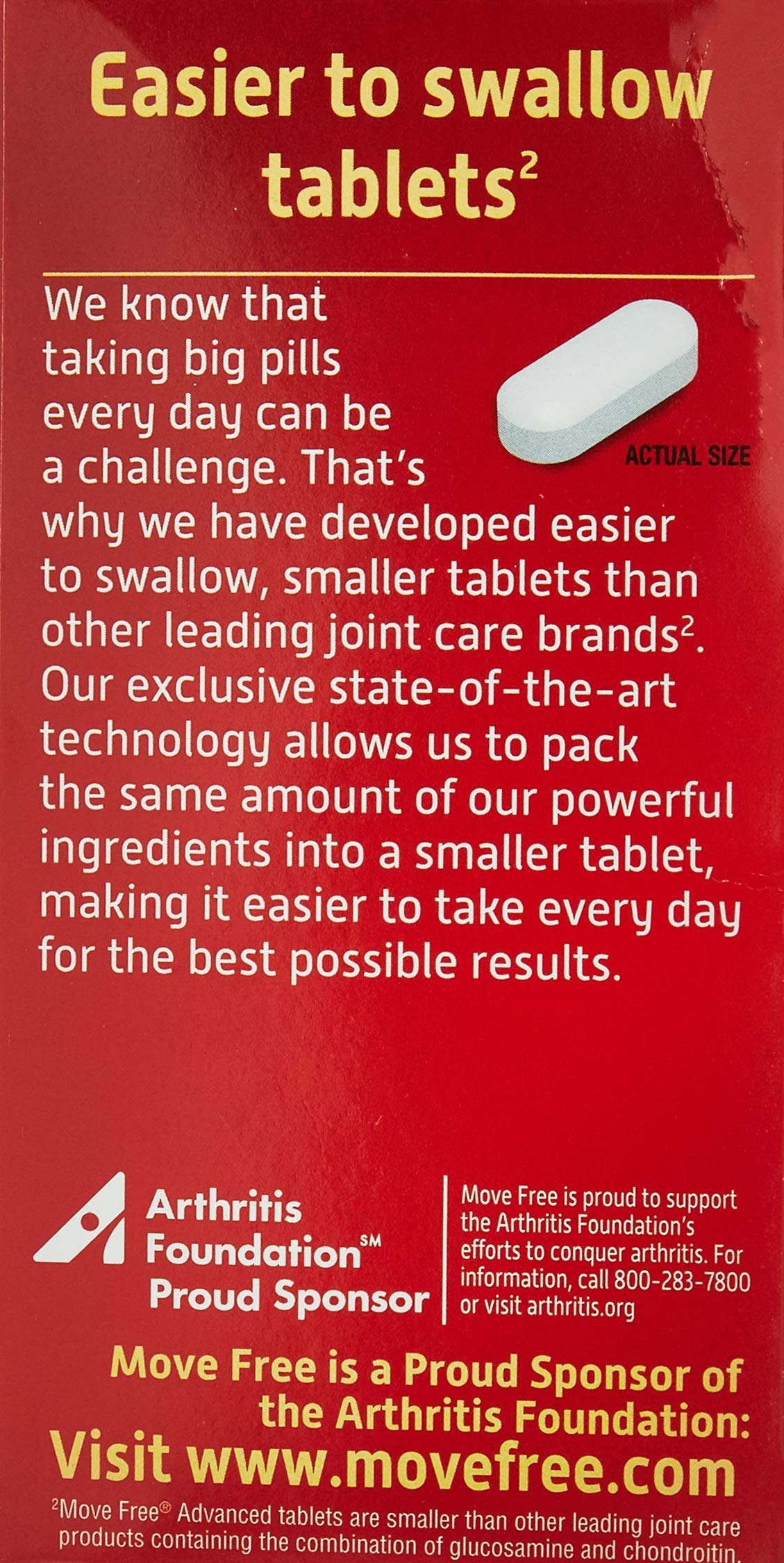 Move Free Advanced Joint Health Supplement - 80 Tablets - image 5
