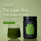 WelleCo The Super Elixir Daily Greens Powder