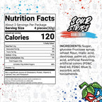 SOUR STRIPS Doubleberry Sour Candy Belts - 2 Pack - image 3