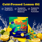 Rebel Aid Kids Electrolyte Powder Lemon Lime - 14 Sticks - image 2