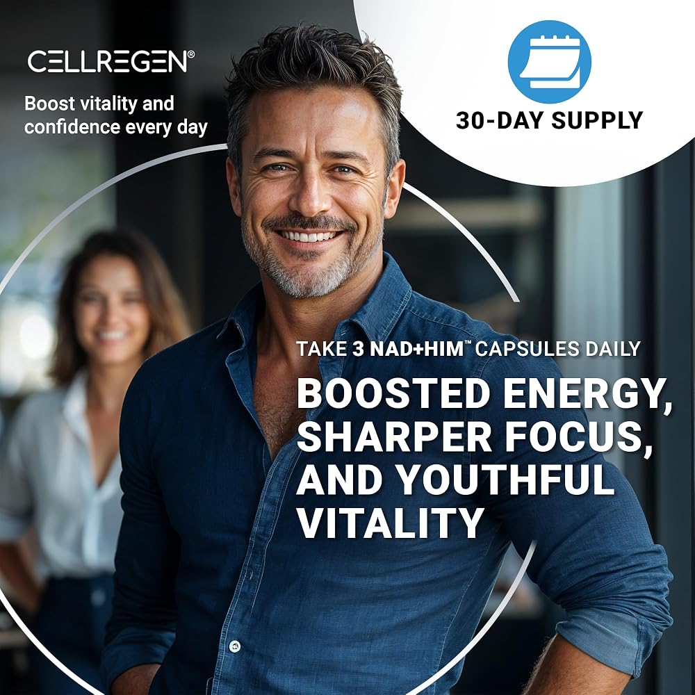 Cellregen NAD HIM NAD Supplement Nicotinamide Riboside - 90 Capsules - image 8