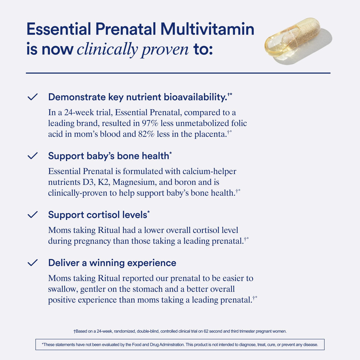 Ritual Prenatal Vitamins: Folate & Choline for Neural Tube Support