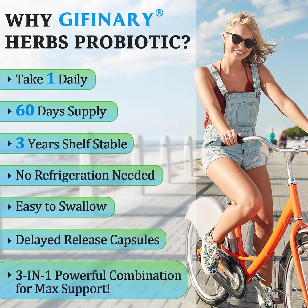 Gifinary Probiotics for Women & Men