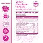 Pink Stork Total Postnatal Vitamin Gummies - 120 Count - image 6