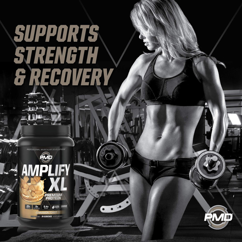 PMD Sports Amplify XL Whey Protein Hydro Greens Blend