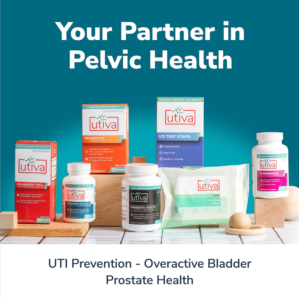 Szio+ Utiva Bladder Health Overactive Bladder Support - 60 Capsules - image 7