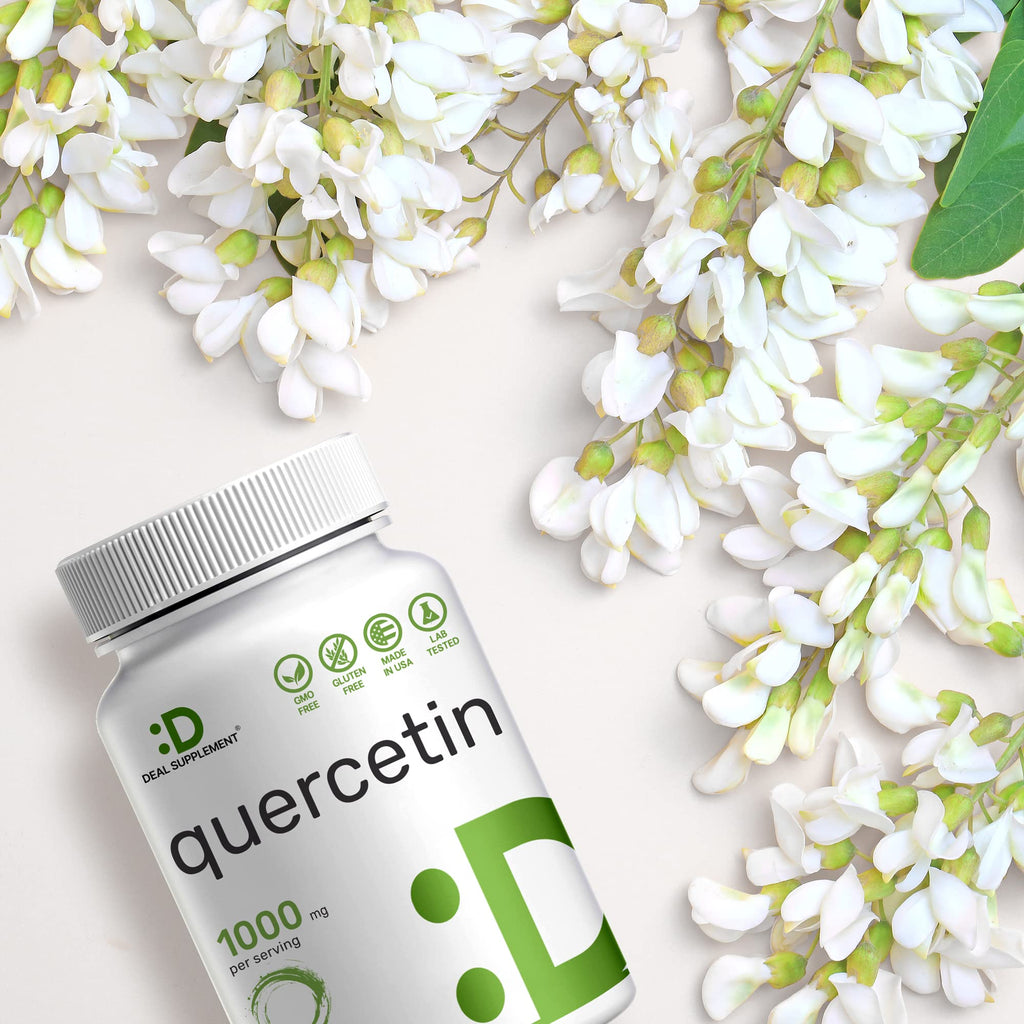 DEAL SUPPLEMENT Quercetin 1000mg Flavonoids - 300 Capsules - image 6