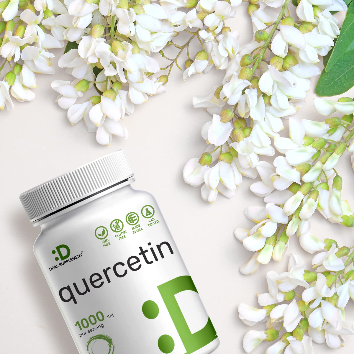 DEAL SUPPLEMENT Quercetin 1000mg Flavonoids - 300 Capsules - image 6