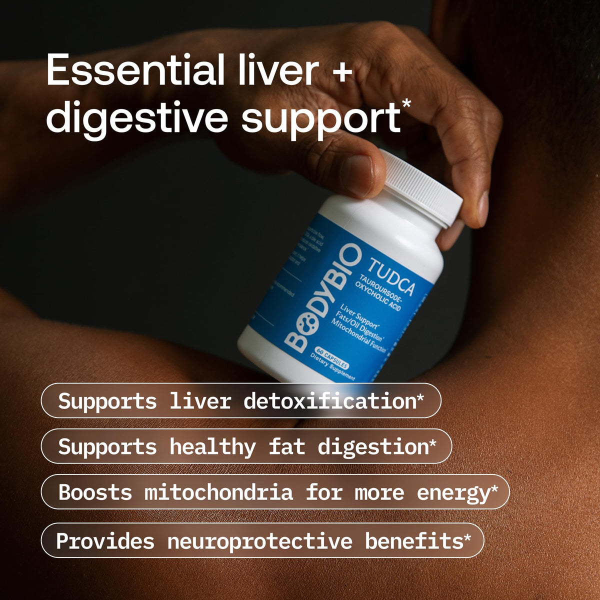 BodyBio TUDCA Liver Support Supplement - 60 Capsules - image 3