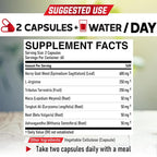 DEDICAD 7-in-1 Ultra Test Support with Tribulus & Maca - 120 Capsules - image 6
