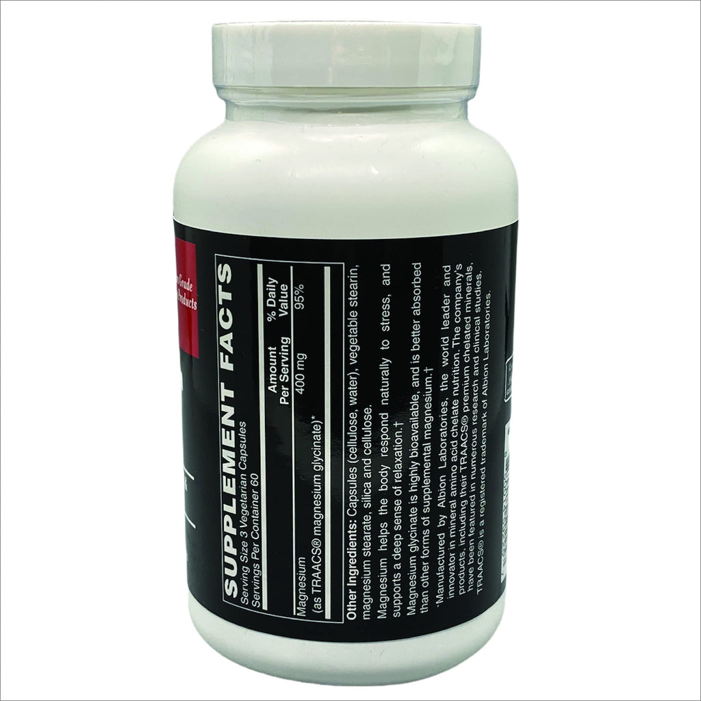 TOUGH-N-TONE Magnesium Glycinate 400 mg Capsules