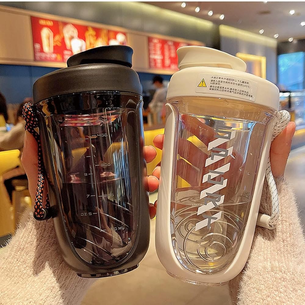HERCHR Shaker Bottle 590ml Leakproof Protein Shakes Cup - 1 Count - image 4