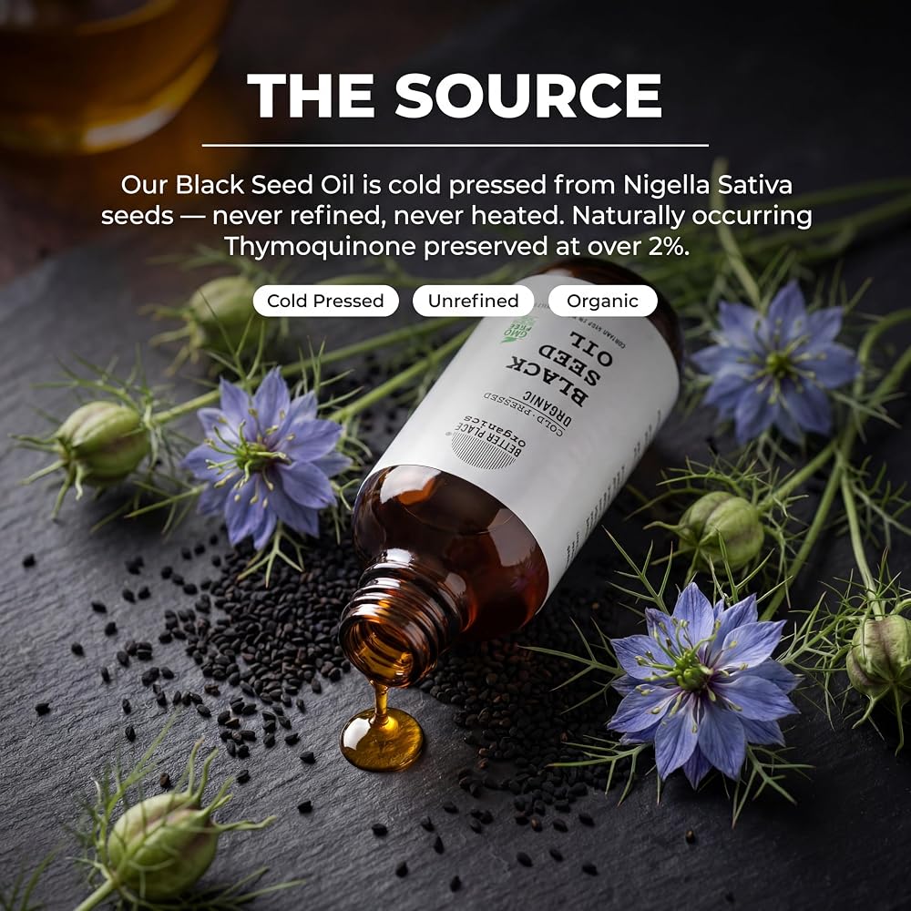 BETTER PLACE ORGANICS Organic Black Seed Oil - image 5