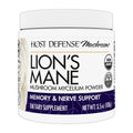 Host Defense Lion's Mane Powder for Brain Support - 3.5 oz
