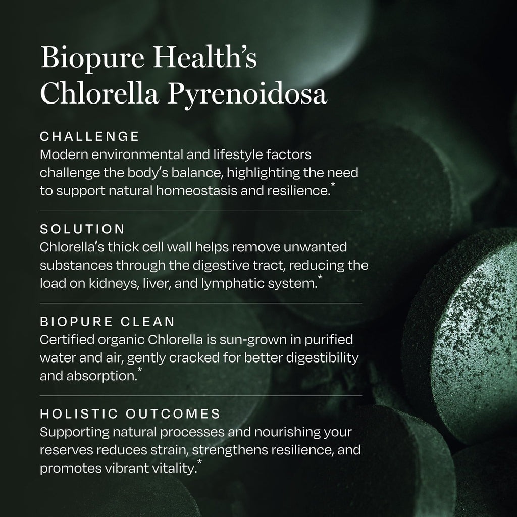 Biopure Health Chlorella Pyrenoidosa