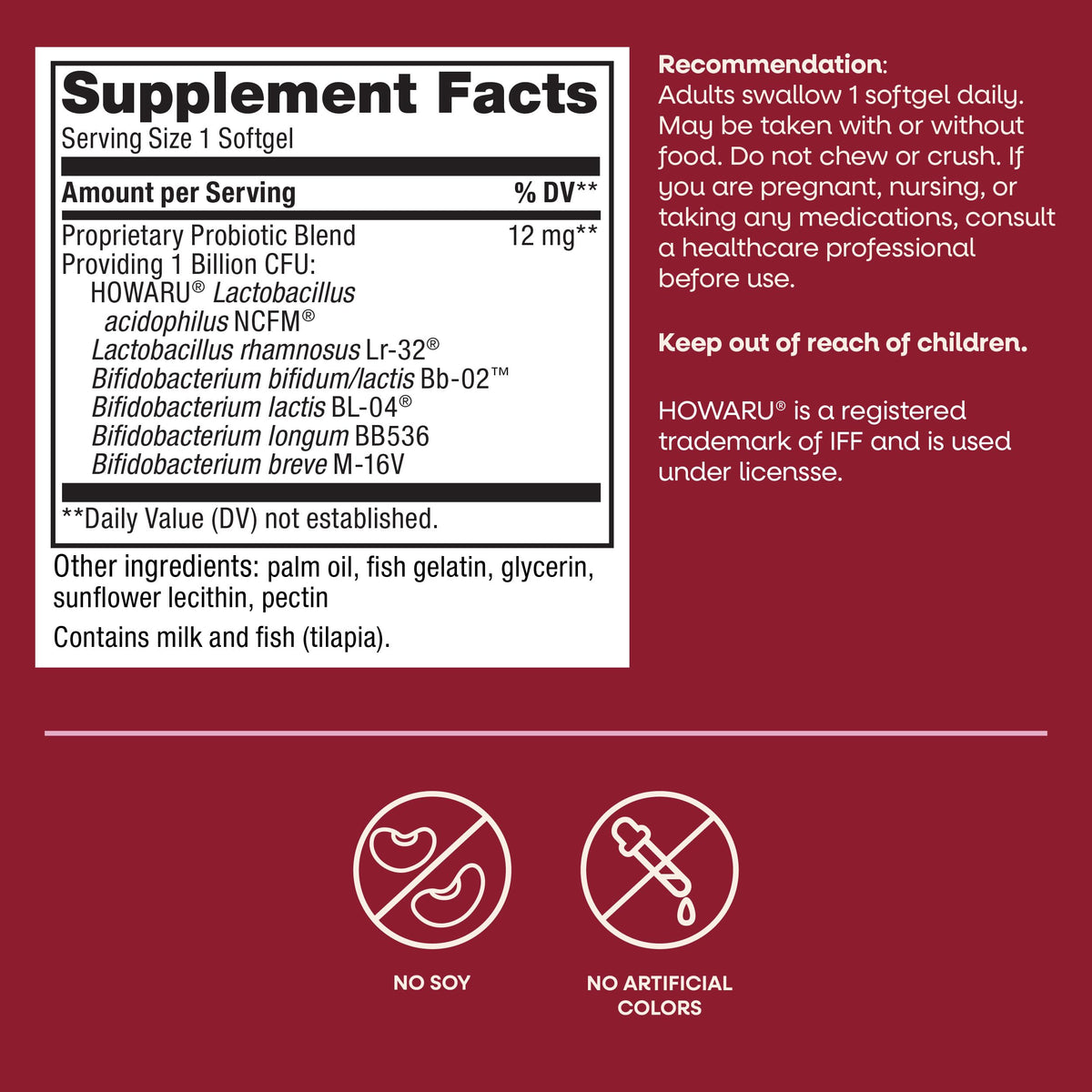 Nature's Way Pearls Complete Probiotic Softgels 1 Billion CFU - 30 Softgels - image 6