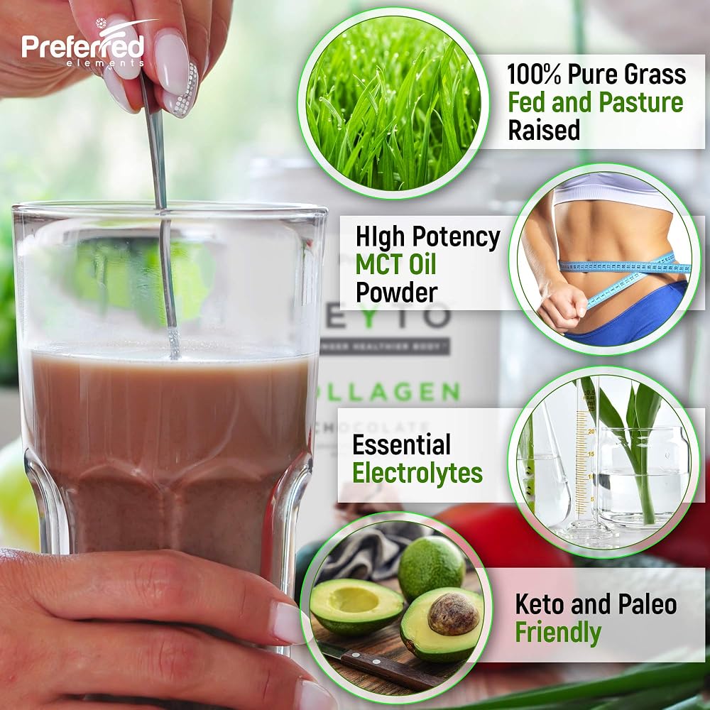 Preferred Elements KEYTO Keto Collagen Protein with MCT Oil Powder - image 3
