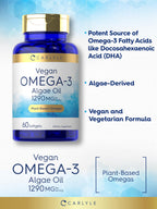 Carlyle Vegan Omega-3 Supplement 1290 mg - 60 Softgels - image 4