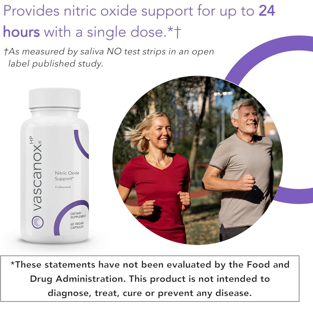 Calroy Vascanox HP Nitric Oxide Support - 60 Vegan Capsules - image 2