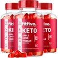 LIVORKA Fitfive Keto ACV Gummies - 180 Count (Pack of 3)