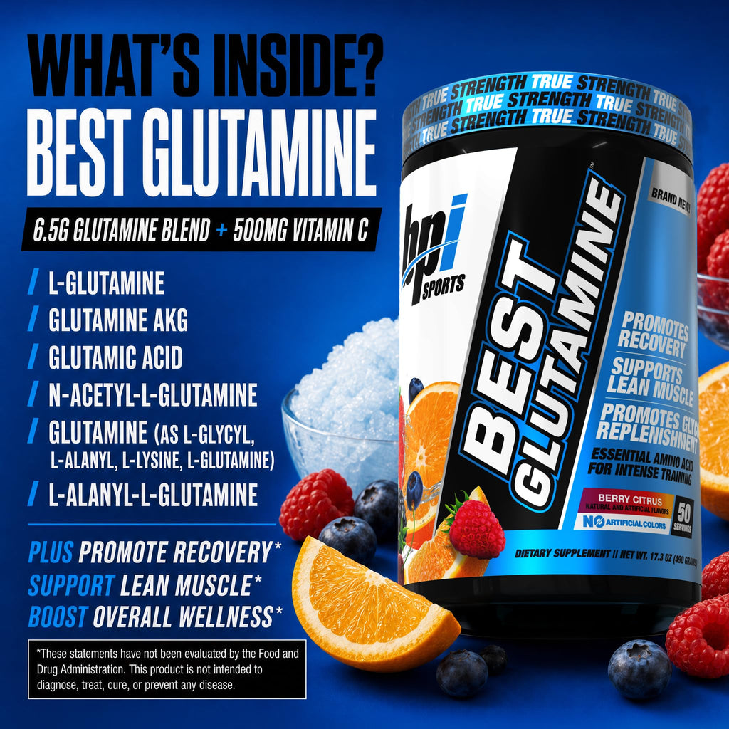 BPI Sports Best Glutamine Essential Amino Acid For Intense Training