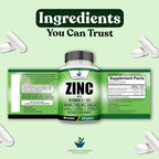 American Standard Supplements Zinc 100mg Vitamin C 1000mg - 120 Capsules - image 8