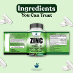 American Standard Supplements Zinc 100mg Vitamin C 1000mg - 120 Capsules - image 8