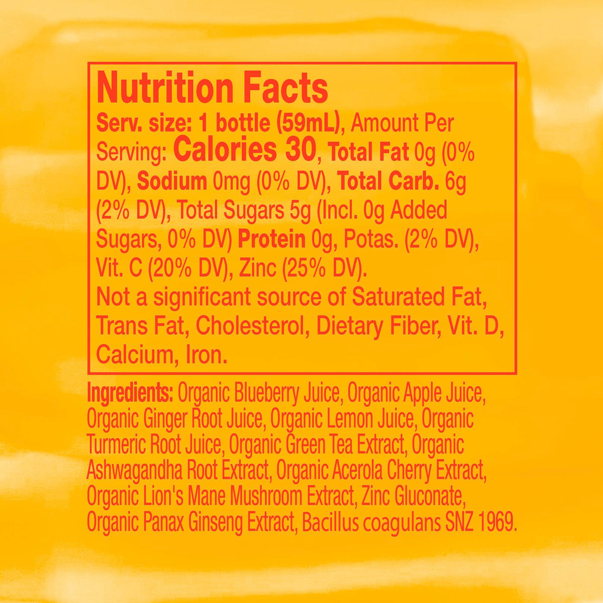 Vive Organic Energy + Immunity Boost Wellness Shot - 12 Pack - image 3