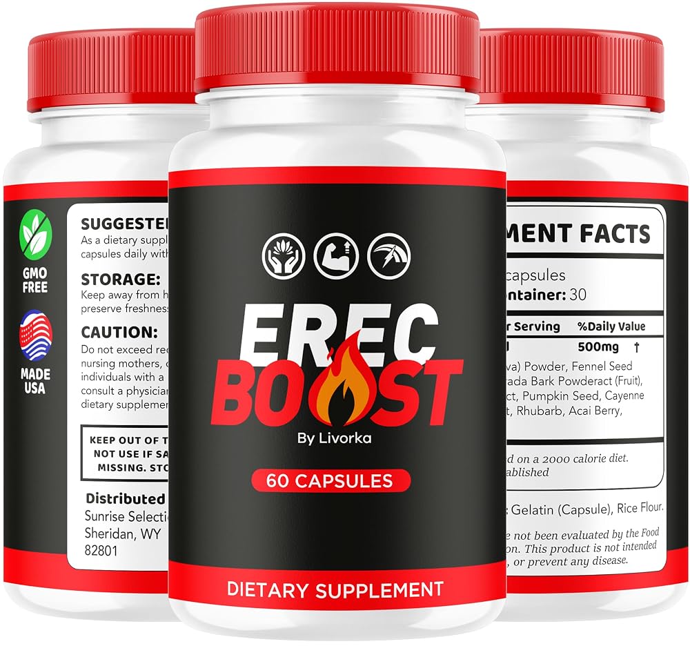 LIVORKA ErecBoost Capsules Advanced Formula - 120 Capsules - image 4