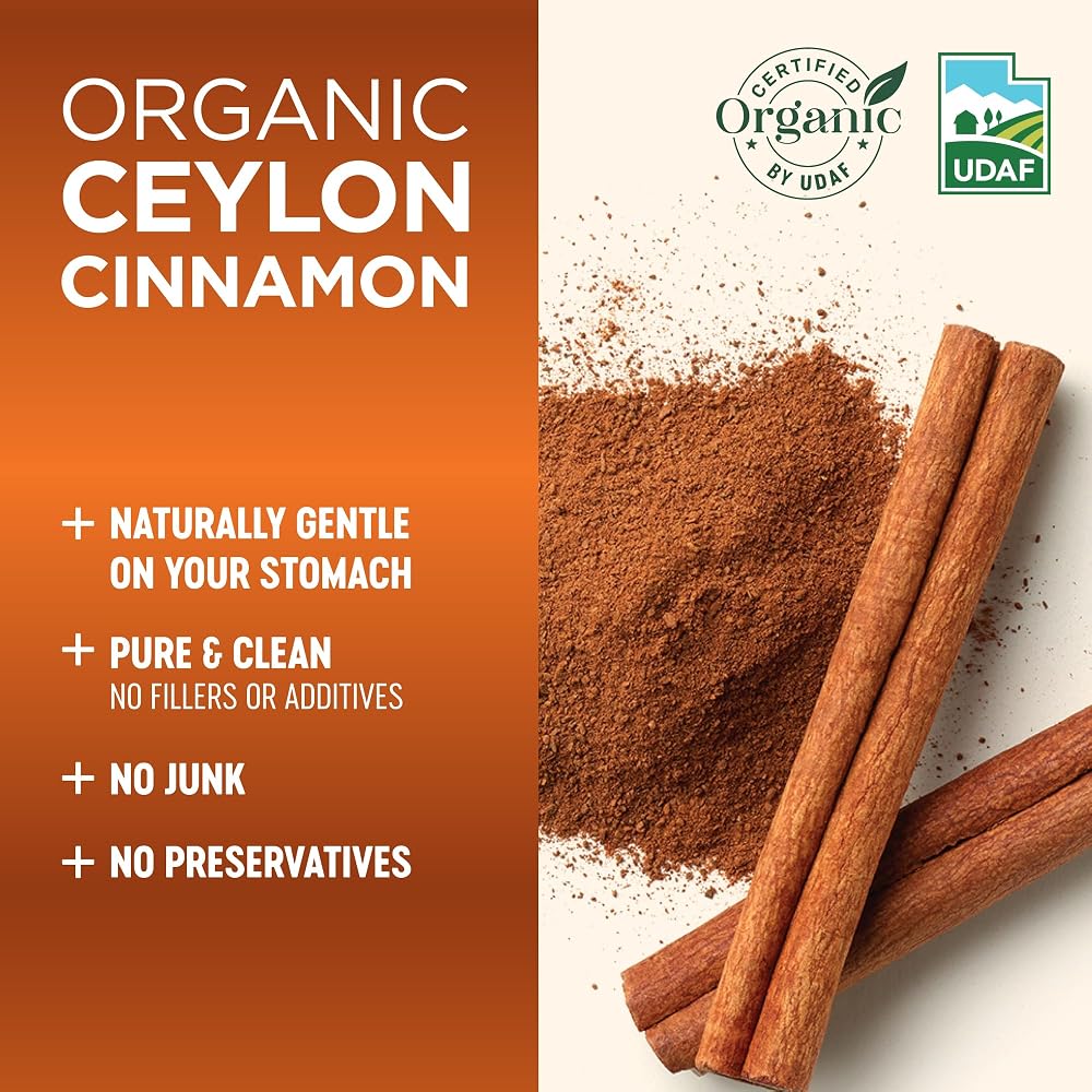 Vitalize Life Certified Organic Cinnamon Capsules