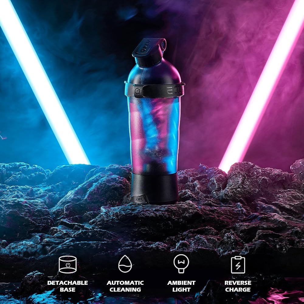 daasigwaa Electric Protein Shaker Bottle Rechargeable - 18.6 oz - image 2