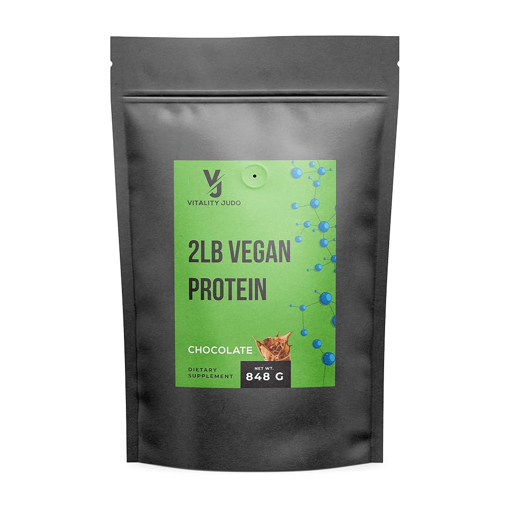 Vitality Judo Plant Based Protein Powder Chocolate - 28 Servings