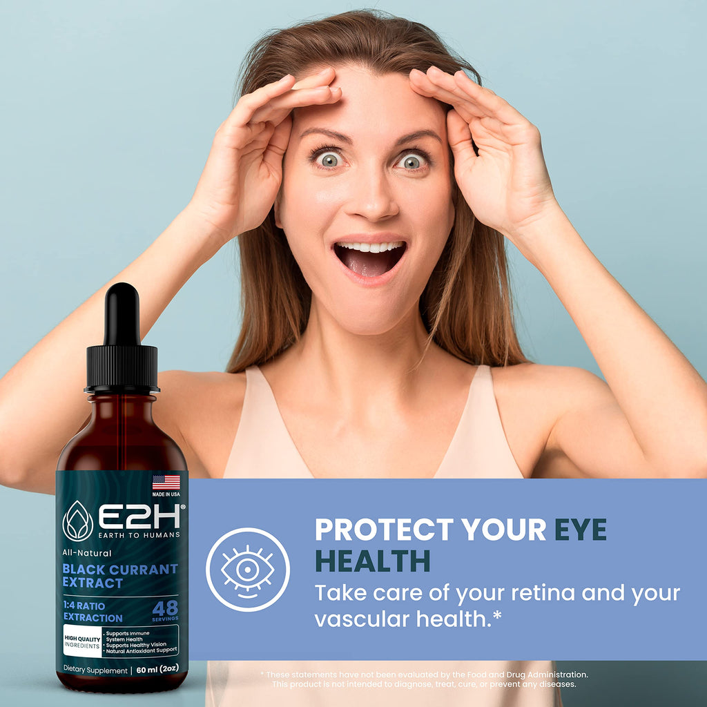 E2H EARTH TO HUMANS Natural Black Currant Extract