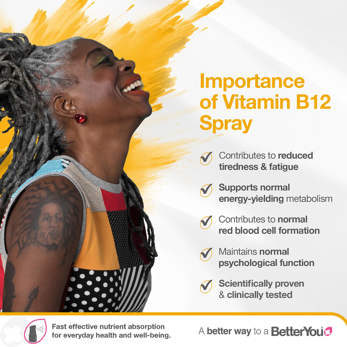 BetterYou Boost Vitamin B12 Oral Spray - 0.84 Fl Oz - image 2