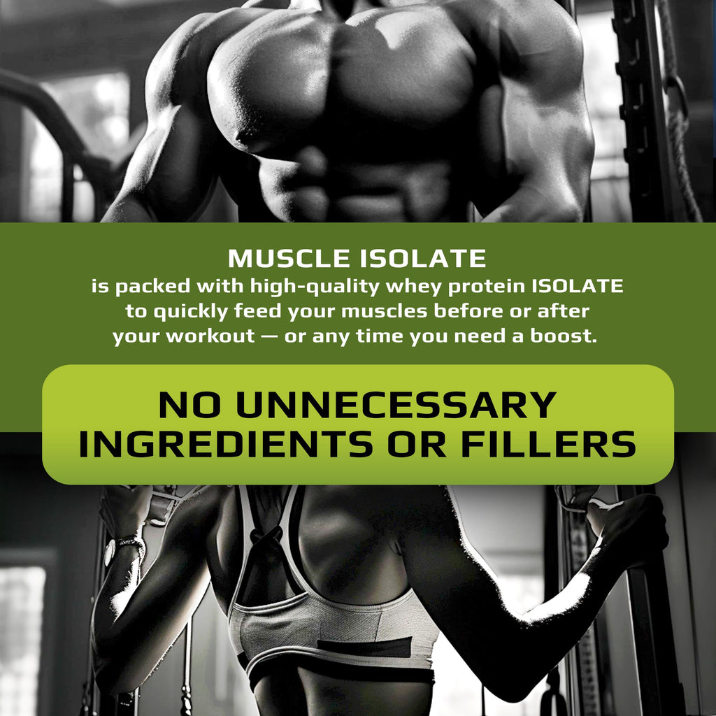 MUSCLE FOOD LABS MFL 100% Isolate Protein l 30g of Protein l 12g