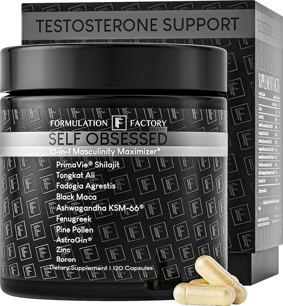 Formulation Factory Self Obsessed Masculine Vitality & Testosterone