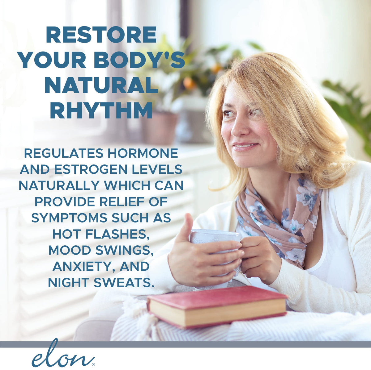 Elon Menopause Supplement for Women with Black Cohosh & Dong Quai - 60 Capsules - image 4
