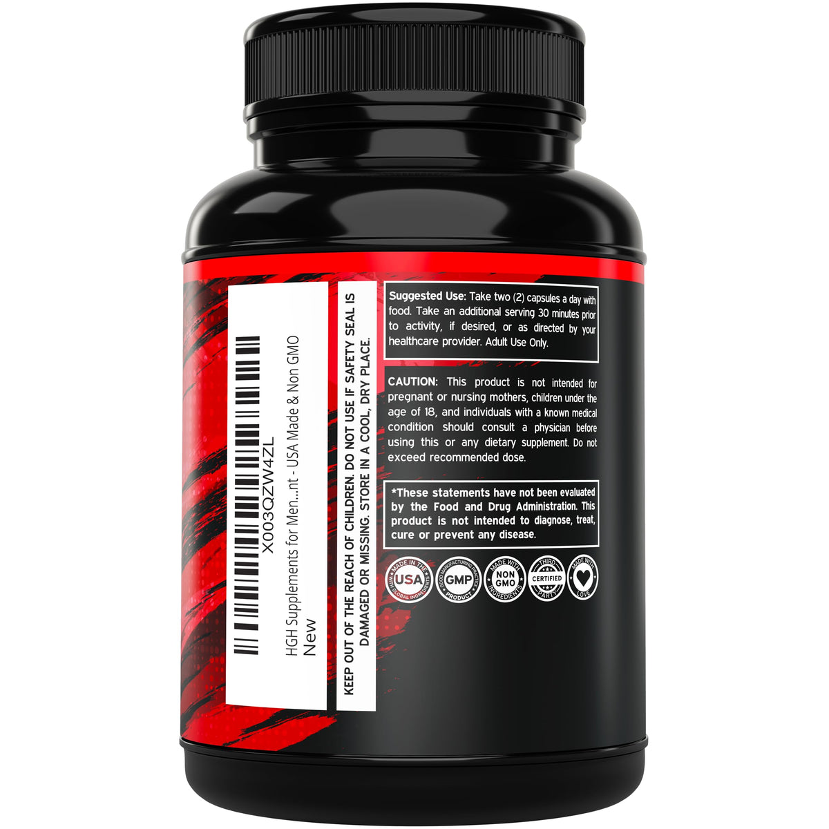 DORADO NUTRITION HGH Supplement for Muscle Growth - 120 Capsules - image 3