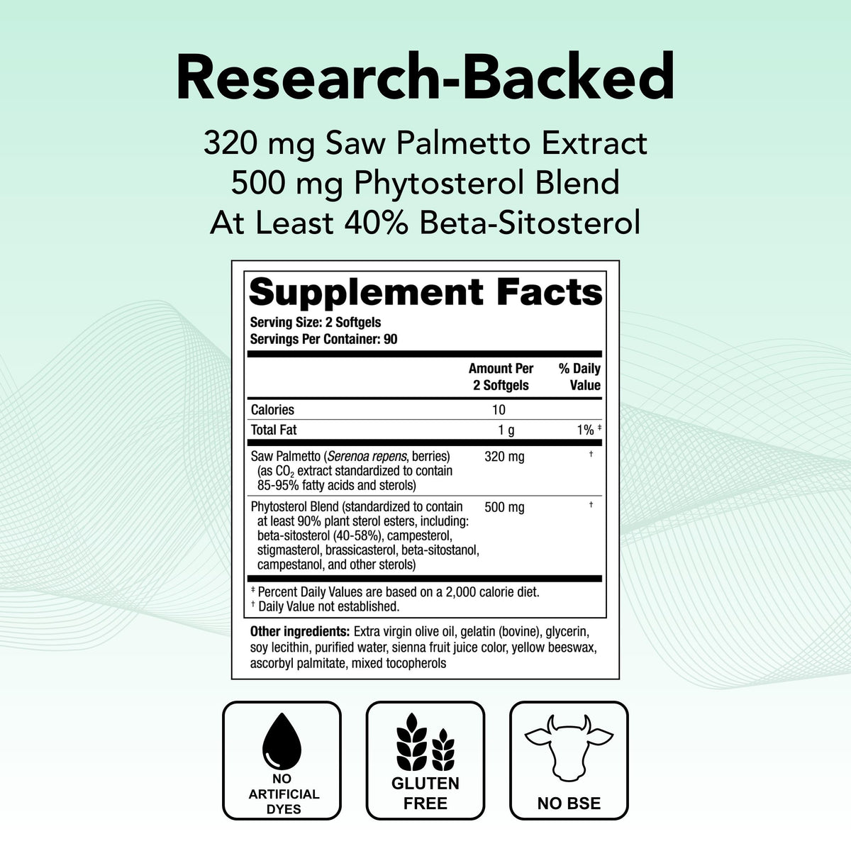Theralogix Prostate SR Saw Palmetto for Prostate & Urinary Health - 180 Softgels - image 2