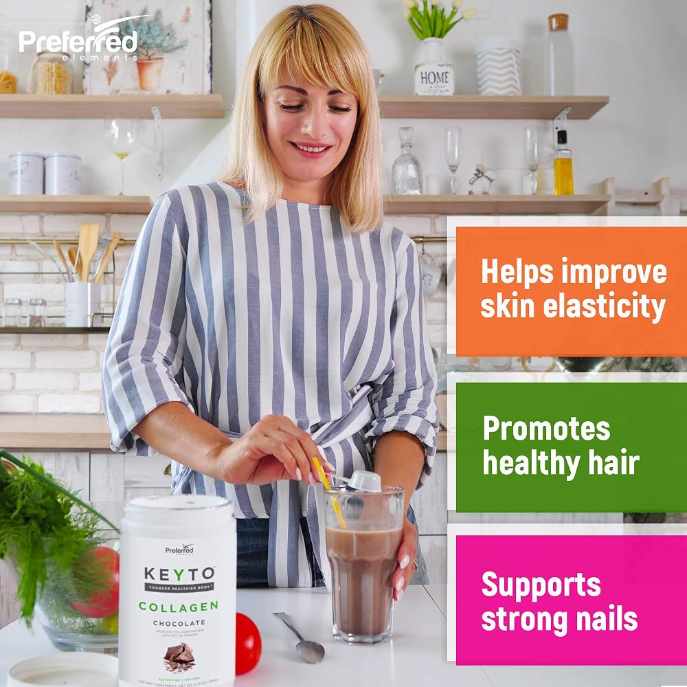 Preferred Elements KEYTO Keto Collagen Protein with MCT Oil Powder - image 4