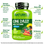 NATURELO Multivitamin for Men 50+ - 120 Vegetarian Capsules - image 2