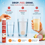 Swiss Imports Effervescent Multivitamins + Biotin for Wellness