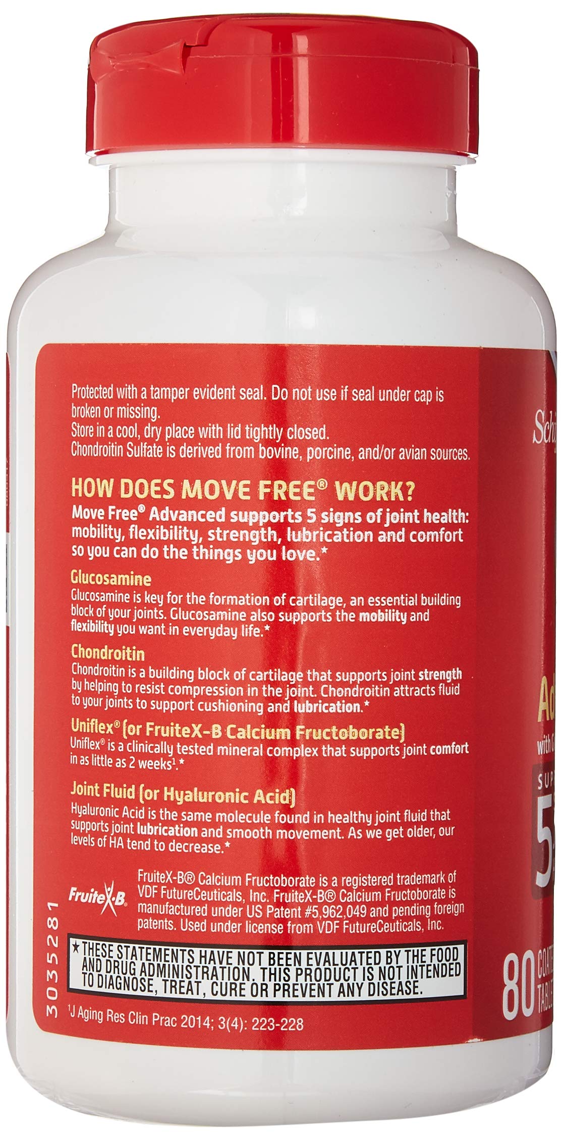 Move Free Advanced Joint Health Supplement - 80 Tablets - image 2
