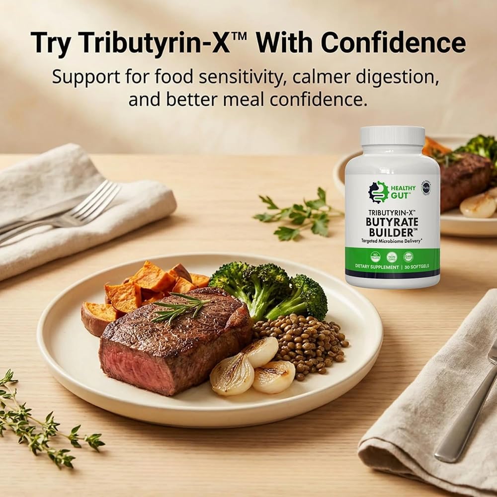 Healthy Gut Tributyrin-X Butyrate Supplement - 30 Softgels - image 7