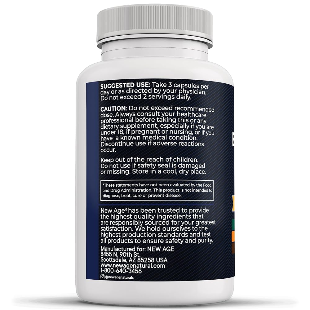 NEW AGE Licorice Root Capsules Digestive Support - 90 Count - image 7