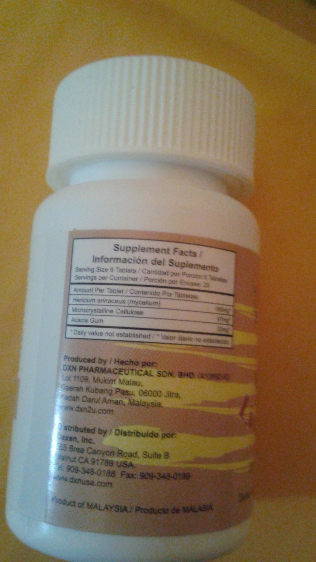 DXN Lion's Mane Memory & Nerve Support - 120 Tablets - image 2