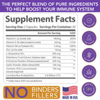 PROLIFE SUPPLEMENTS 10-in-1 Immune Support - 60 Capsules - image 5