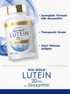 Carlyle Lutein and Zeaxanthin 20 mg - 300 Softgels - image 3