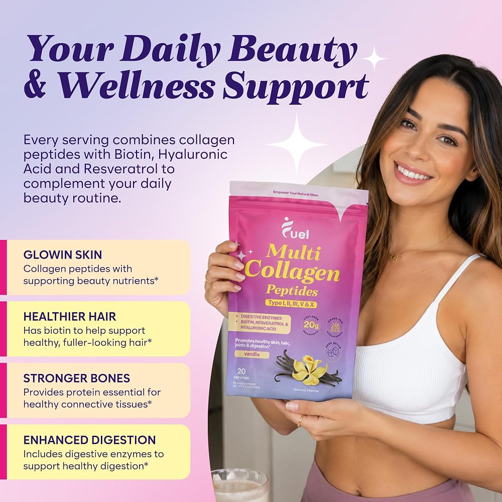 Fuel Glow Beauty Collagen for Women