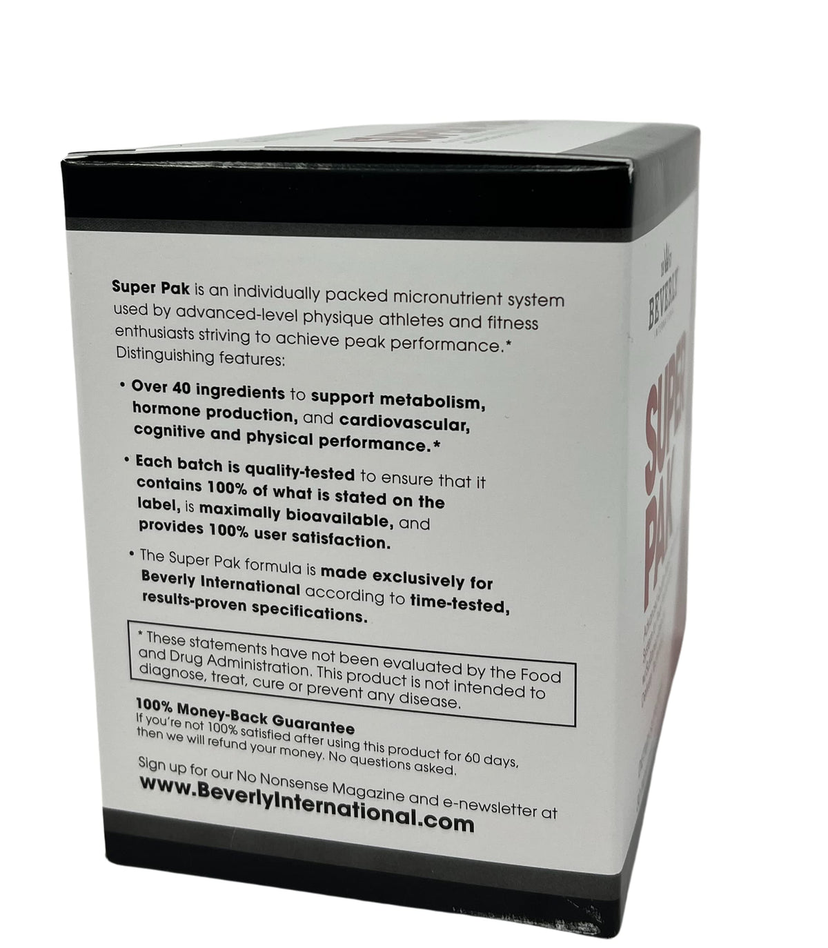 Beverly International Super Pak High-Potency Daily Multivitamin - 30 Packs - image 3